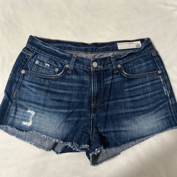 Rag and bone denim shorts - Picture 1 of 3
